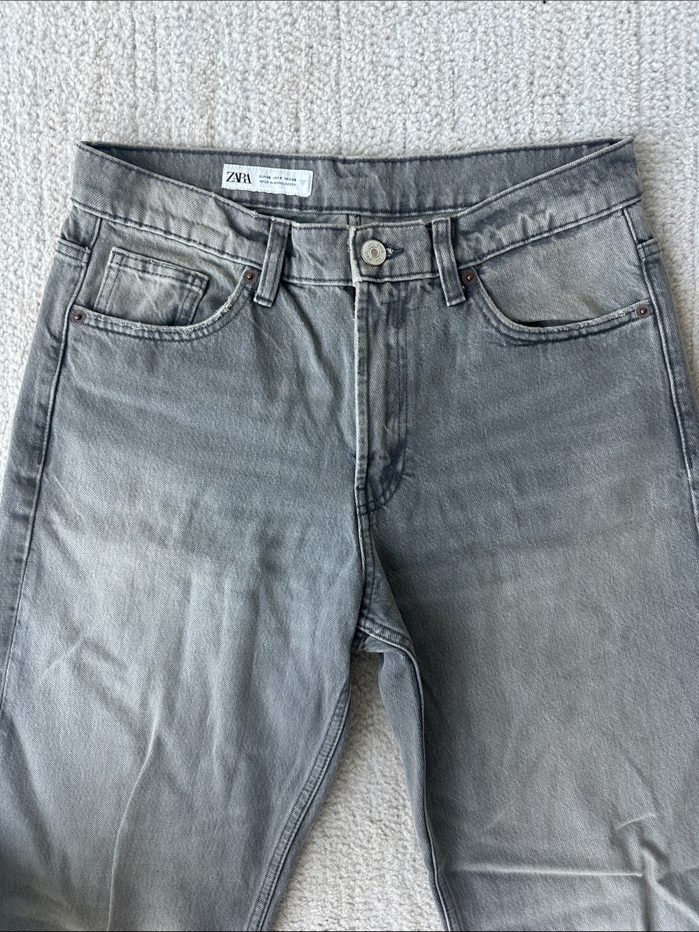Zara Women's Faded black Jeans - Picture 4 of 5